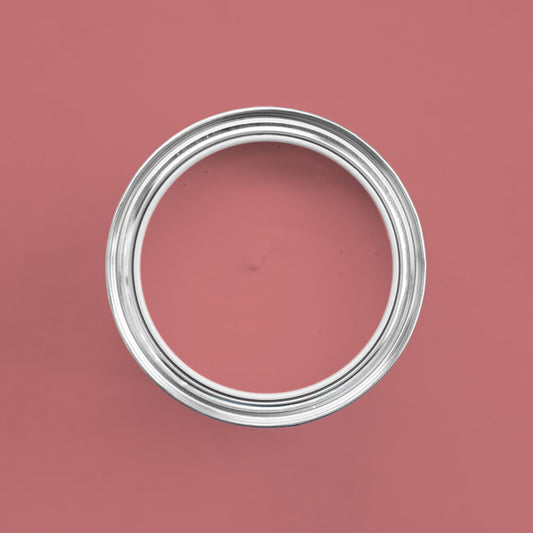 Farbton Altrosa in einer geöffneten Dose von oben.