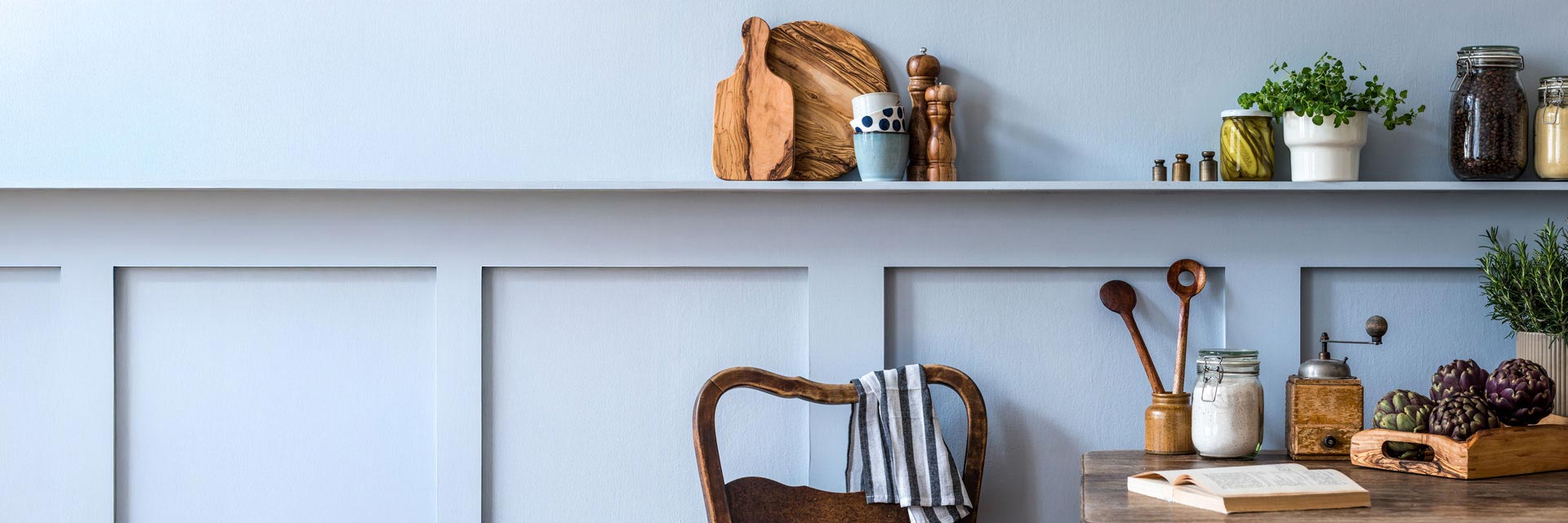 Bannerbild für unsere Farbtöne im Landhaus-Stil.