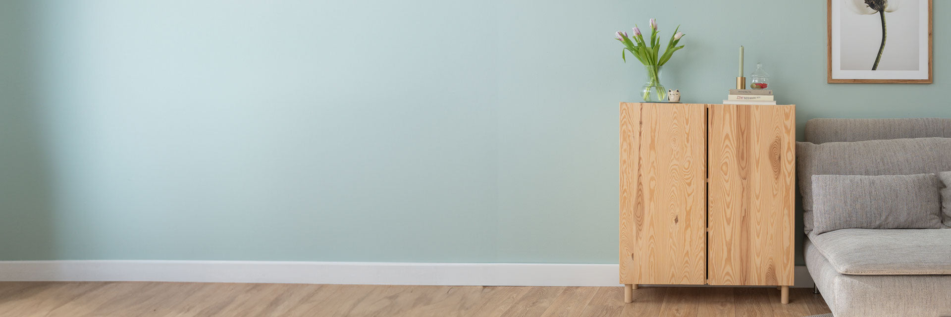 Bannerbild für unsere Farbtöne im Scandic Chic Stil.