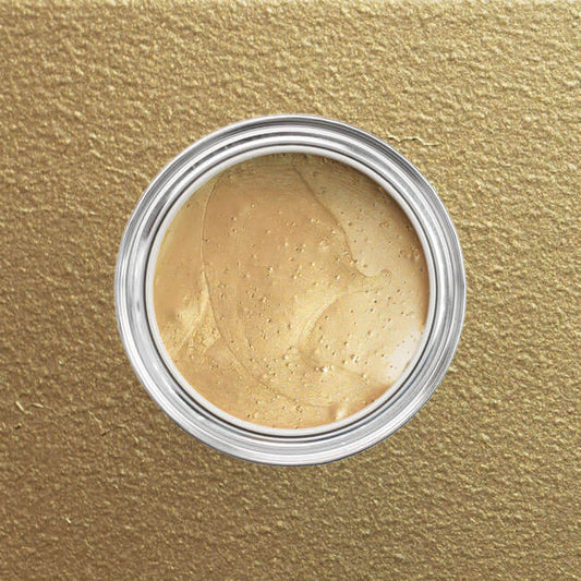 Farbton Classic Gold in einer geöffneten Dose von oben