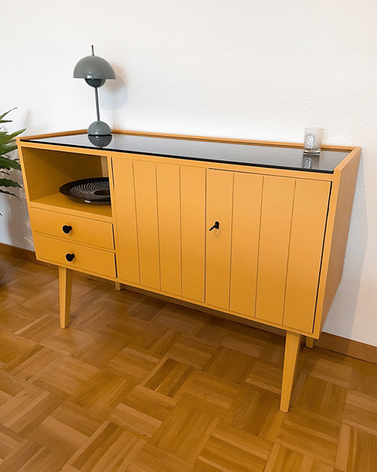 Kommode mit Kreidefarbe Daisy gestrichen