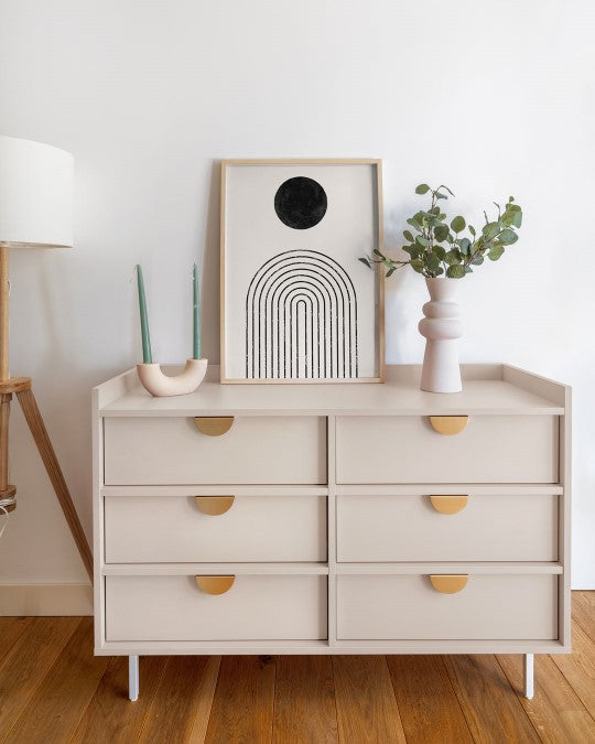 Kommode im Farbton African Beige
