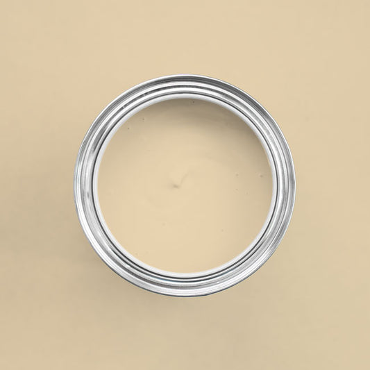 Farbton Englisch Weiss in einer geöffneten Dose von oben