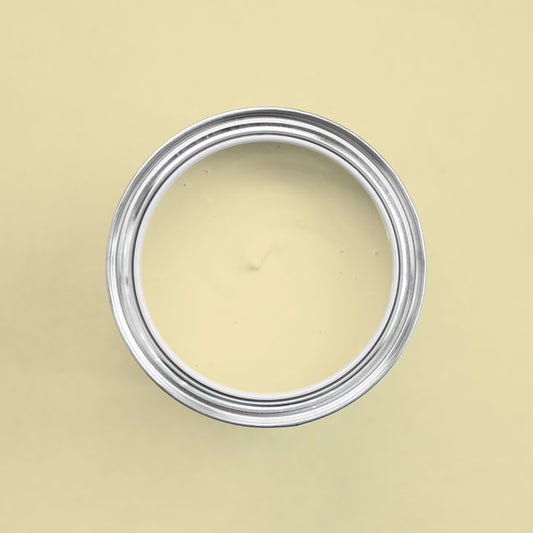 Farbton Lemon in einer geöffneten Dose von oben