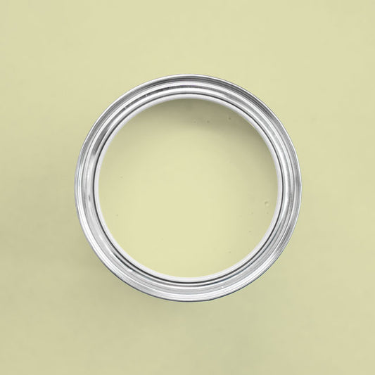 Farbton Lima in einer geöffneten Dose von oben