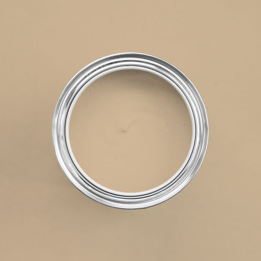 Farbton Malage Beige in einer geöffneten Dose von oben