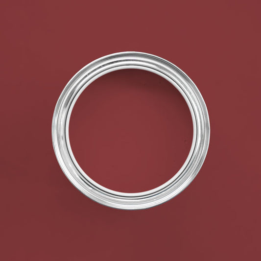 Buntlack Nordic Red in einer geöffneten Dose von oben