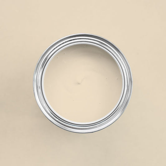 Farbton Vanilla in Dose von oben fotografiert