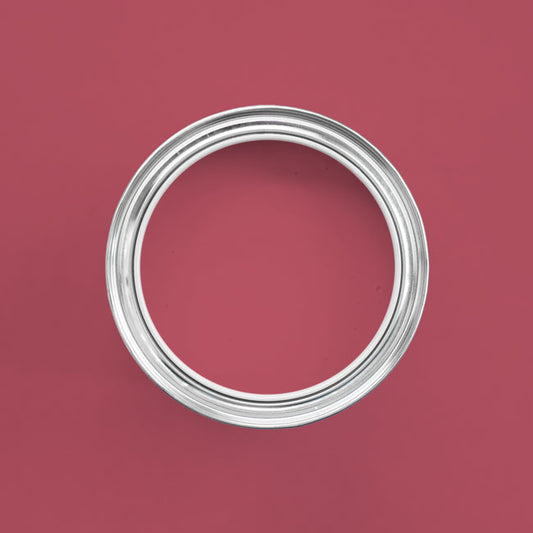 Farbton Vintage Pink in Dose von oben fotografiert