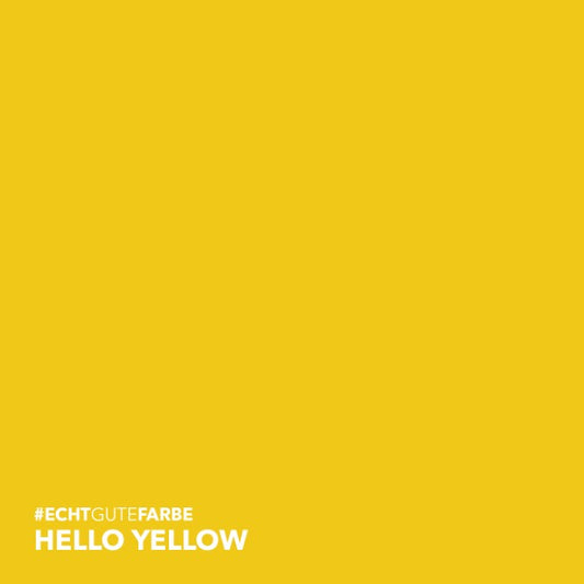 Farbton Hello Yellow aus der Berlin Collection