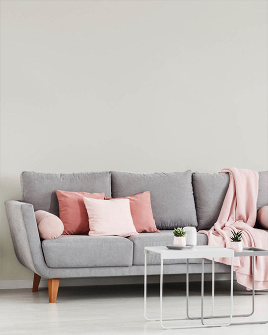 Wohnzimmer im Farbton Dove Grey