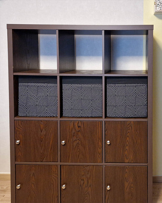 IKEA Kallax im Farbton Dunkelbraun