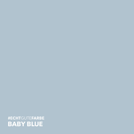 Farbtonbild des Lignocolor Farbtons Baby Blue