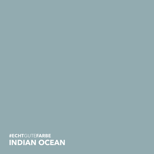 Farbtonbild des Lignocolor Farbtons Indian Ocean