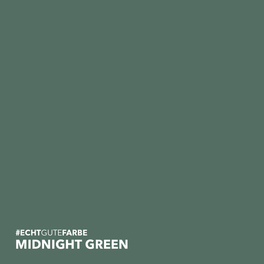 Farbtonbild des Lignocolor Farbtons Midnight Green