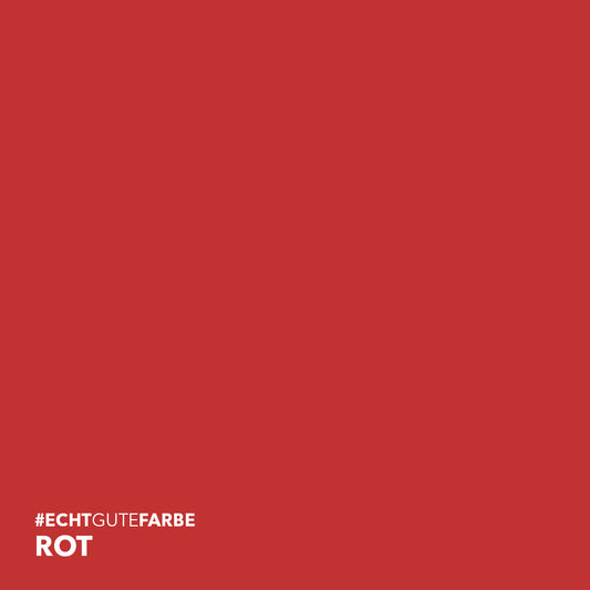 Farbtonbild des Lignocolor Farbtons Rot