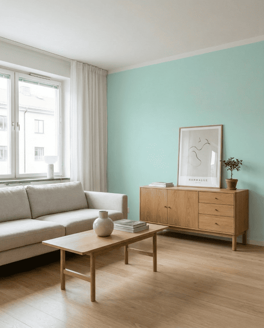 Wandfarbe Mint