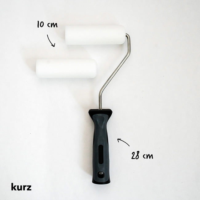 Farbroller Set für sehr glatte Untergründe