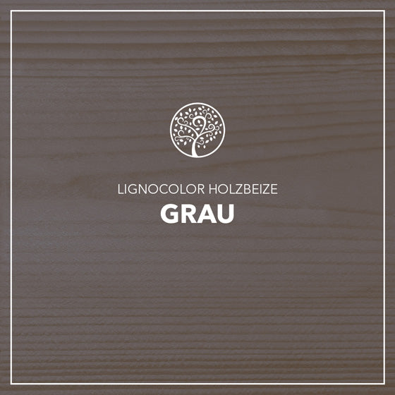 Holzbeize Grau Farbtonbild