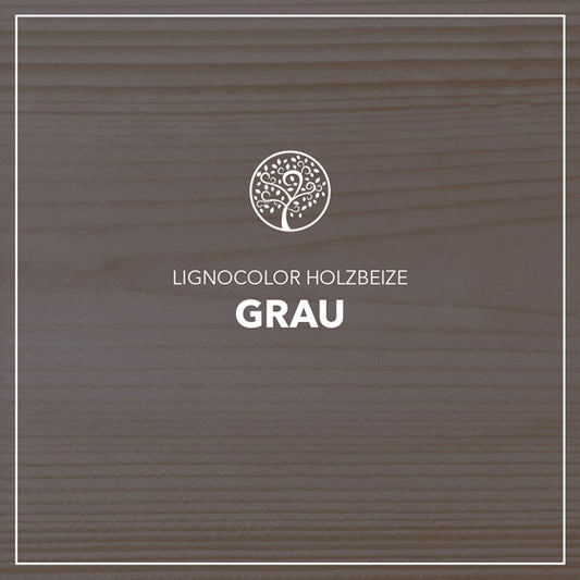 Holzbeize Grau Farbtonbild