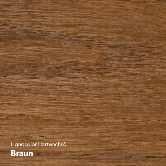 Farbtonbild des Hartwachsöl Braun