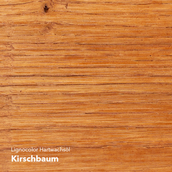 Farbtonbild des Hartwachsöl Kirschbaum