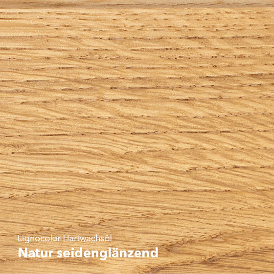 Farbtonbild des Hartwachsöl Natur seidenglänzend