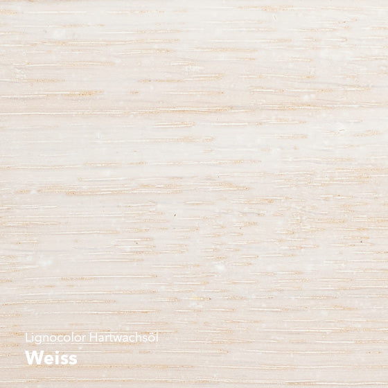 Farbtonbild des Hartwachsöl Weiss