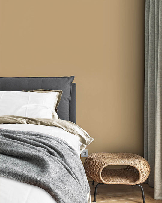 Schlafzimmer im Farbton Iced Coffee