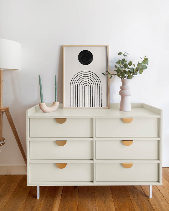 Kommode im hellen Grauton Ida´s Light Grey