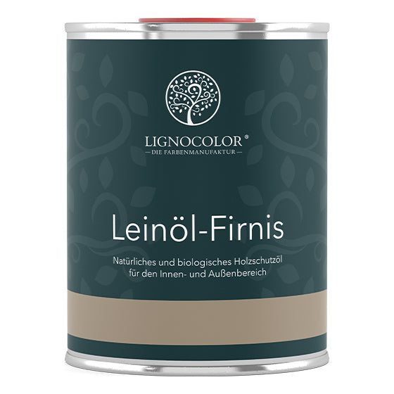 1L Dose des Lignocolor Leinöl-Firnis