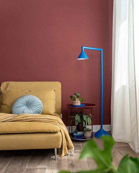 Wandfarbe London Red