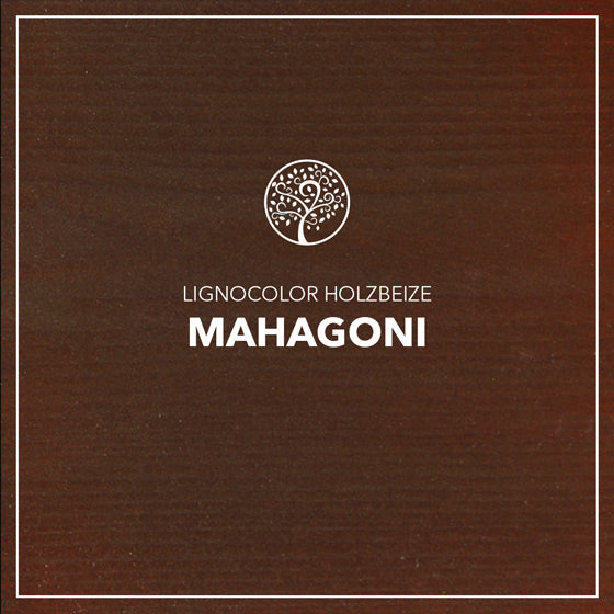 Holzbeize Mahagoni Farbtonbild