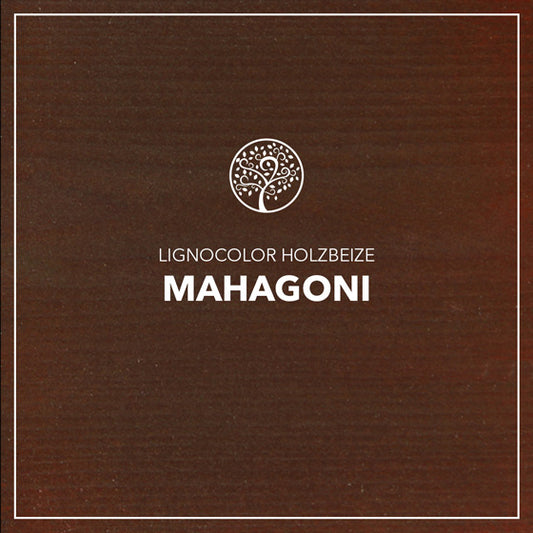 Holzbeize Mahagoni Farbtonbild