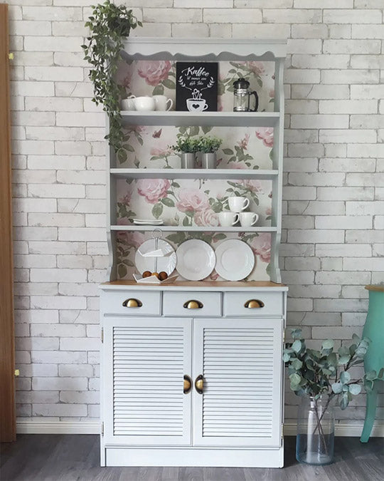 Buffetschrank im hellen, zarten Blau-Grau Pearl