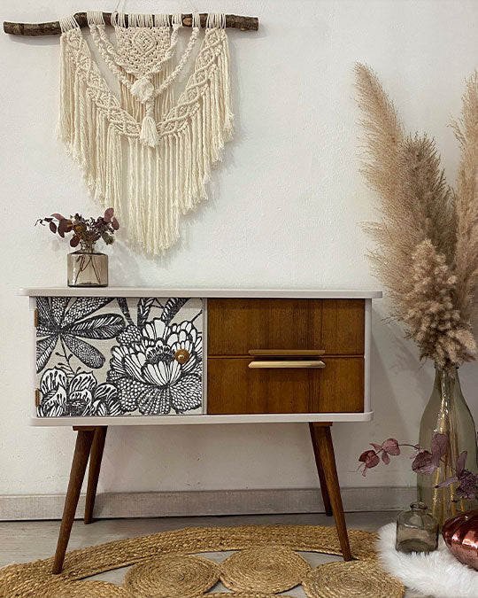 Sideboard im hellen Grau-Beige Sandstone