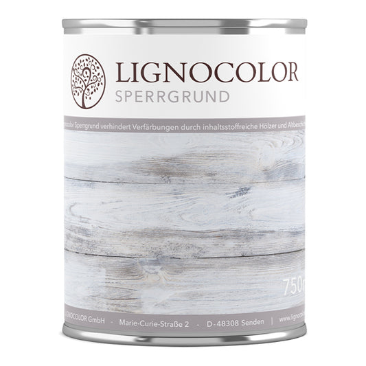 750ml Dose des Lignocolor Sperrgrunds