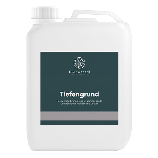 2,5L Kanister des Lignocolor Tiefengrunds