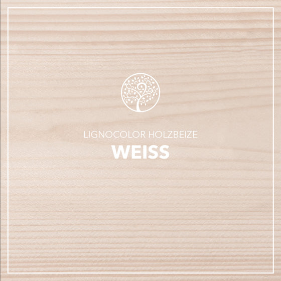 Holzbeize Weiß von Lignocolor