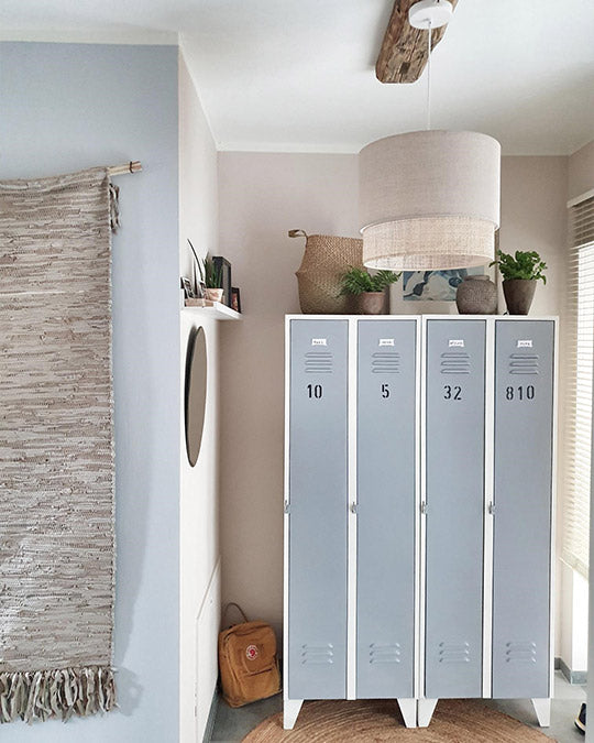 Flur Gestaltung mit Wandfarbe Whisper