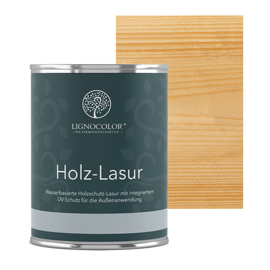 Holzlasur transparent von Lignocolor in der Dose
