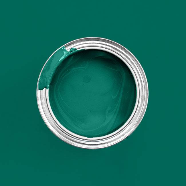 Farbton Emerald in einer geöffneten Dose von oben