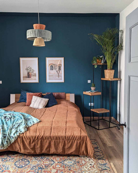 Wandfarbe Ocean
