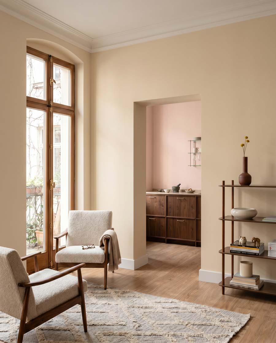 Hochwertige Wandfarbe Vanilla bei Lignocolor kaufen