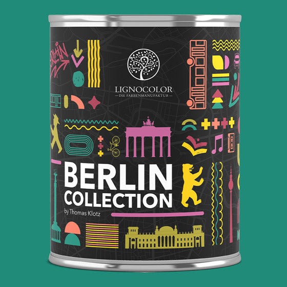 Farbton Teal Deal mit Dose der Berlin Collection