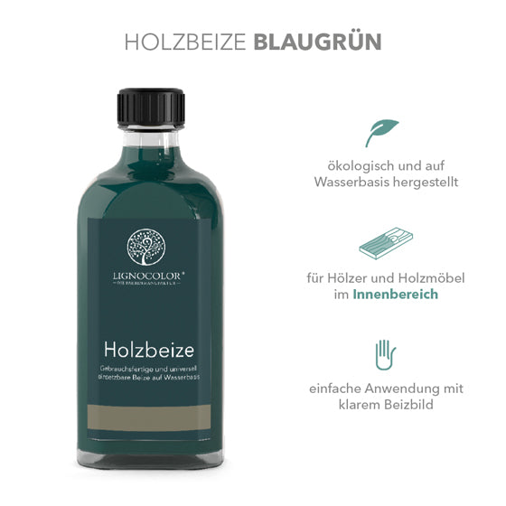 Holzbeize Blaugrün Eigenschaften