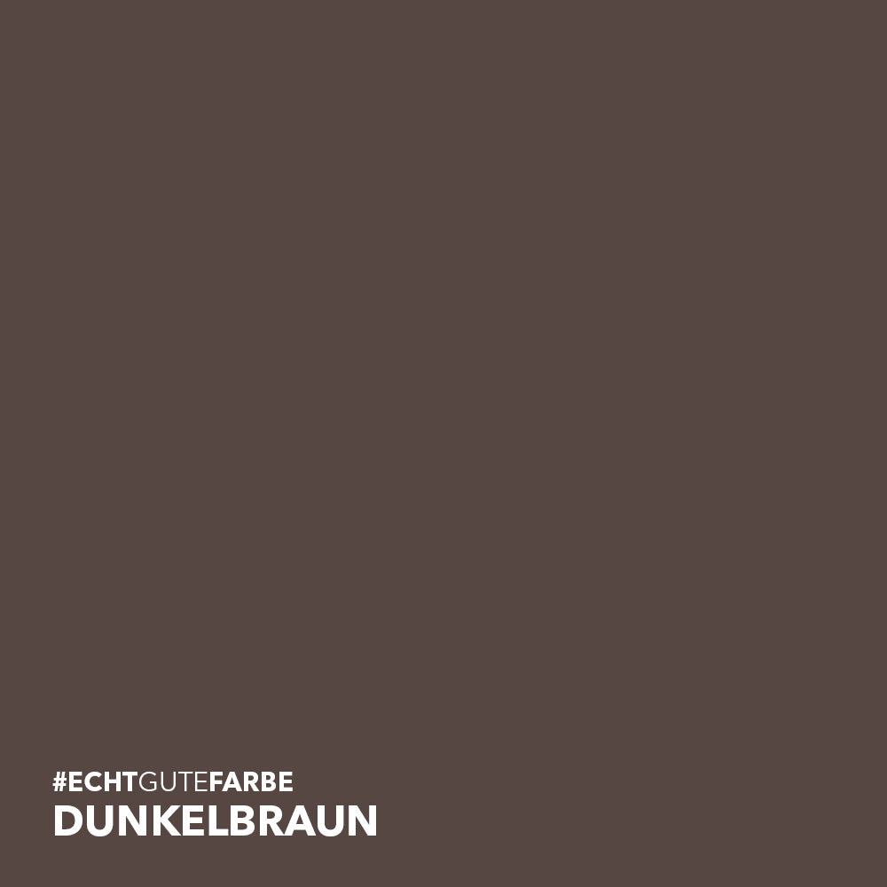 Wandfarbe Dunkelbraun
