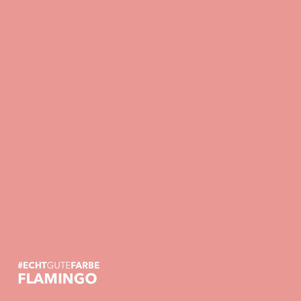 abwaschbare Wandfarbe Flamingo
