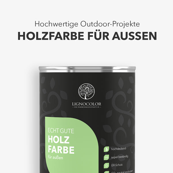 Lignocolor Holzfarbe für außen