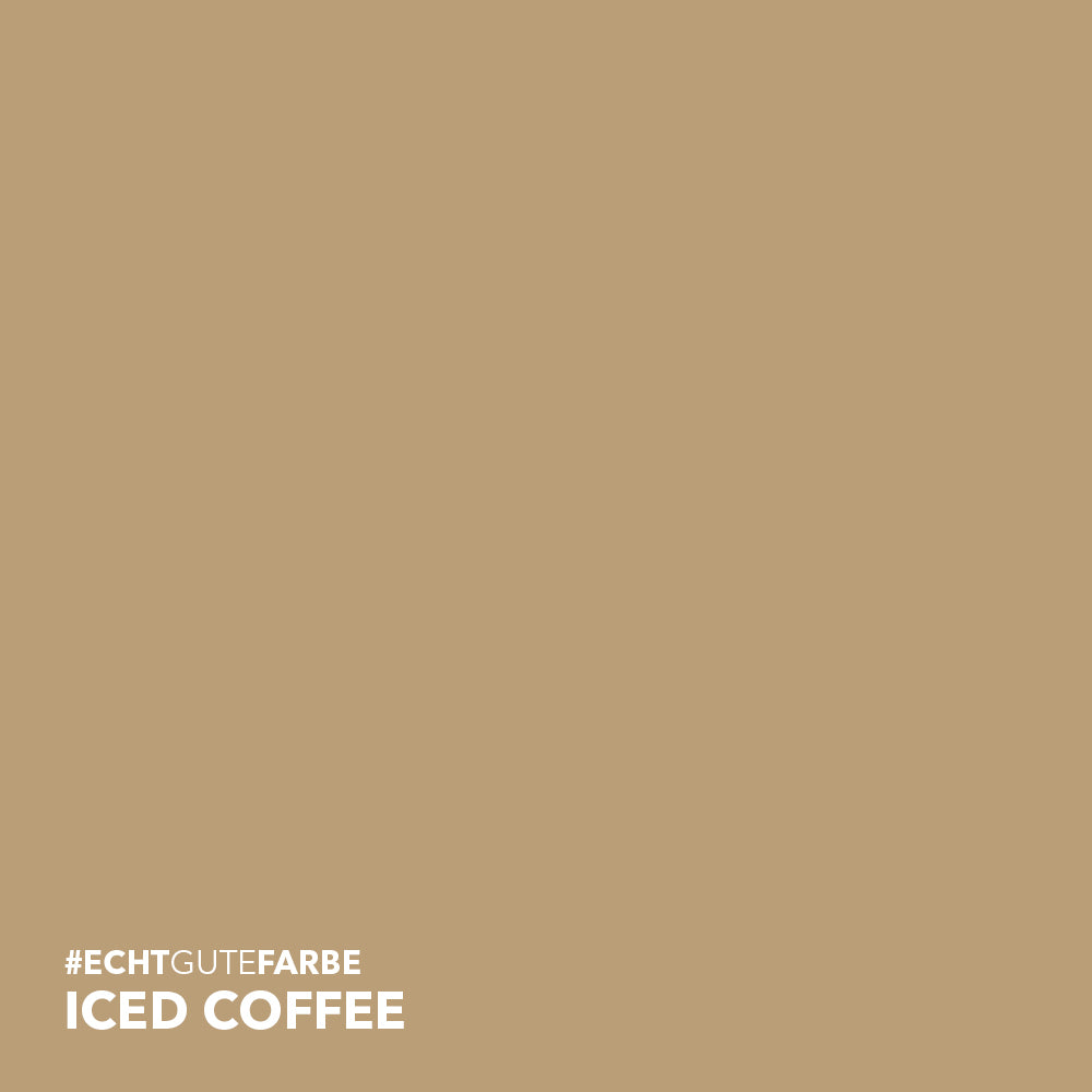 Wandfarbe Iced Coffee